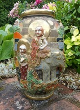 Vase satsuma personnages d'occasion  Auxerre