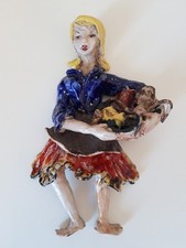 Mazzotti scultura ceramica usato  Genova