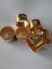 Serviettenringe goldfarben ele gebraucht kaufen  Lichtenau