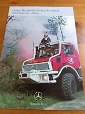 Prospekt unimog firefighting gebraucht kaufen  Spraitbach
