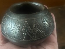 Pote de cerveja pequeno vintage Zulu Ukhamba argila sul-africana, usado comprar usado  Enviando para Brazil