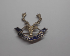 Seaforth highlanders enamel for sale  MARCH