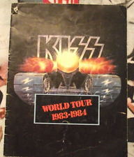 Kiss tour programme for sale  BRISTOL