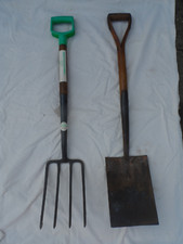 Vintage garden spade for sale  HAILSHAM