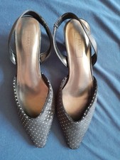 Black silver polka for sale  READING