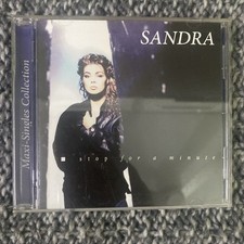 Sandra Cd Maxi Singles Collection 2023 Stop For A Minute, usado comprar usado  Enviando para Brazil