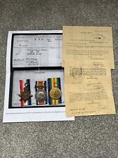 Ww1 trio medals for sale  ST. NEOTS