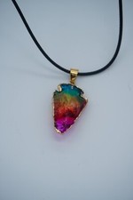 Collana con fluorite usato  Torino