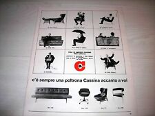 Poltrone cassina 1963 usato  Italia