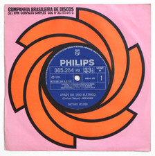 CAETANO VELOSO Atras do trio eletrico brazil bozza 1969 philips 365264 7" 33 rpm comprar usado  Enviando para Brazil