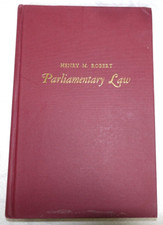 Parliamentary law henry for sale  Mustang