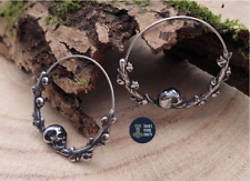 Skulls hoop earrings for sale  WIRRAL