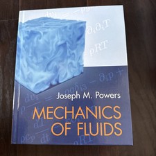 Usado, Mechanics of Fluids by Joseph M. Powers (2023, Hardcover) comprar usado  Enviando para Brazil
