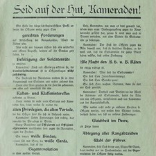 Flugblatt soldatenbund 1918 gebraucht kaufen  Berlin