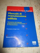 Manuale manutenzione edilizia usato  Vicenza