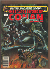 Savage Sword of Conan #86 Marvel Magazine Group 1983 Gil Kane FN/VF 7.0, usado comprar usado  Enviando para Brazil