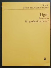 Ligeti lontano partitur gebraucht kaufen  Stuttgart