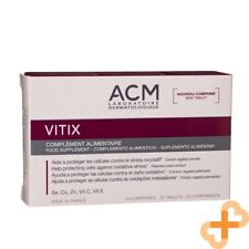 Suplemento ACM LABORATORIES DERMATOLOGIQUE VITIX protege células 30 comprimidos comprar usado  Enviando para Brazil