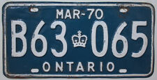 Kanada nummernschild ntario gebraucht kaufen  Euskirchen