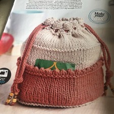 Tea knitting pattern for sale  HALIFAX