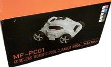 Robô de limpeza de piscina sem fio aspirador automático recarregável cinza MF-PC01 comprar usado Robô de limpeza de piscina sem fio aspirador automático recarregável cinza MF-PC01 comprar usado  Enviando para Brazil