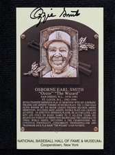 Cartões postais PSA/DNA National Baseball Hall of Fame and Museum Ozzie Smith certificado de autenticidade pátio comprar usado  Enviando para Brazil