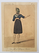 Ancienne gravure colorisée d'occasion  Grenoble-
