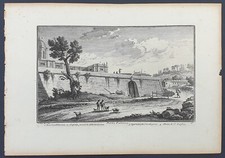 Stampa antica giuseppe usato  Roma