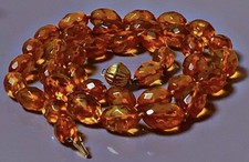 Citrine orange collier d'occasion  France