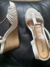 Tamaris white leather for sale  PORTSMOUTH