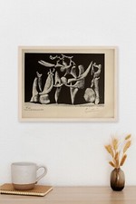 picasso line art framed print for sale  Houston