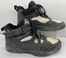 Usado, Tênis masculino vintage anos 90 Spalding Balance 11 alça preta sapatos RAROS LER comprar usado  Enviando para Brazil