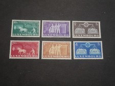 Luxembourg serie timbres d'occasion  Grièges