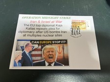 (1132) 25-6-2025 - Guerra de Israel - Greve da meia-noite - Posição da União Europeia (A), usado comprar usado  Enviando para Brazil