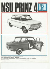 Nsu prinz 1000 d'occasion  Toulouse-