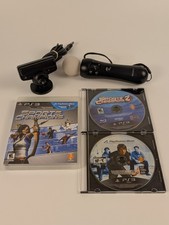 Usado, Pacote Sony PlayStation Move PS3 com câmera ocular, 3 jogos e controle⬅️🔥 comprar usado  Enviando para Brazil