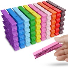 50pcs colored wooden for sale  Burbank