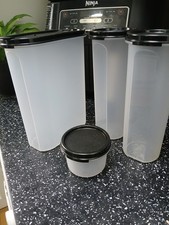 Tupperware spacesaver black for sale  COLNE