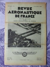 Revue aeronautique 1930 d'occasion  Yport