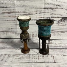 2 tigelas de narguilé decorativas antigas (persa?) comprar usado  Enviando para Brazil