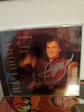 CD raro assinado por Bj Thomas à prova de imagem autografado vintage CD de Natal, usado comprar usado  Enviando para Brazil