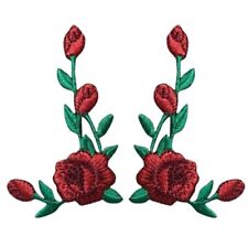 Red rose applique d'occasion  Expédié en Belgium