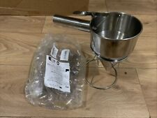 Embudo de acero inoxidable con estante de almacenamiento 1200 ml capacidad accesorios para hornear segunda mano  Embacar hacia Mexico