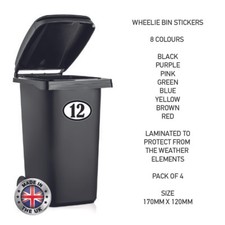 Wheelie bin number for sale  PAISLEY