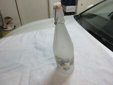 Frosted wine bottle for sale  Cherry Hill