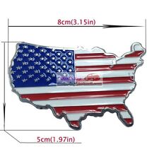 Emblema emblema grade frontal de metal bandeira Chevrolet Ford Estados Unidos EUA ajuste comprar usado  Enviando para Brazil