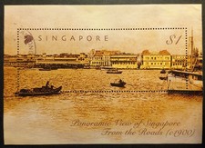 Singapore singapura singapour usato  Ancona