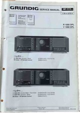 Grundig service anleitung gebraucht kaufen  Lommatzsch