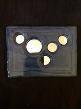 Mirror. ceramic. blue for sale  San Francisco