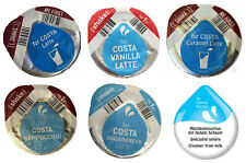 40 x TASSIMO MILK CREAMER T-DISCS COSTA LATTE BAUNILHA CARAMELO CAPPUCCINO ESCOLHA comprar usado  Enviando para Brazil